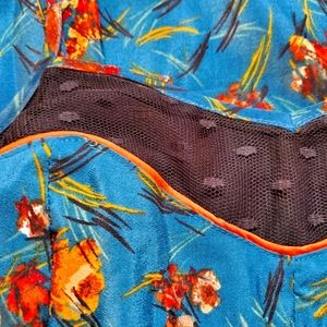 Lightweight floral summer minidress